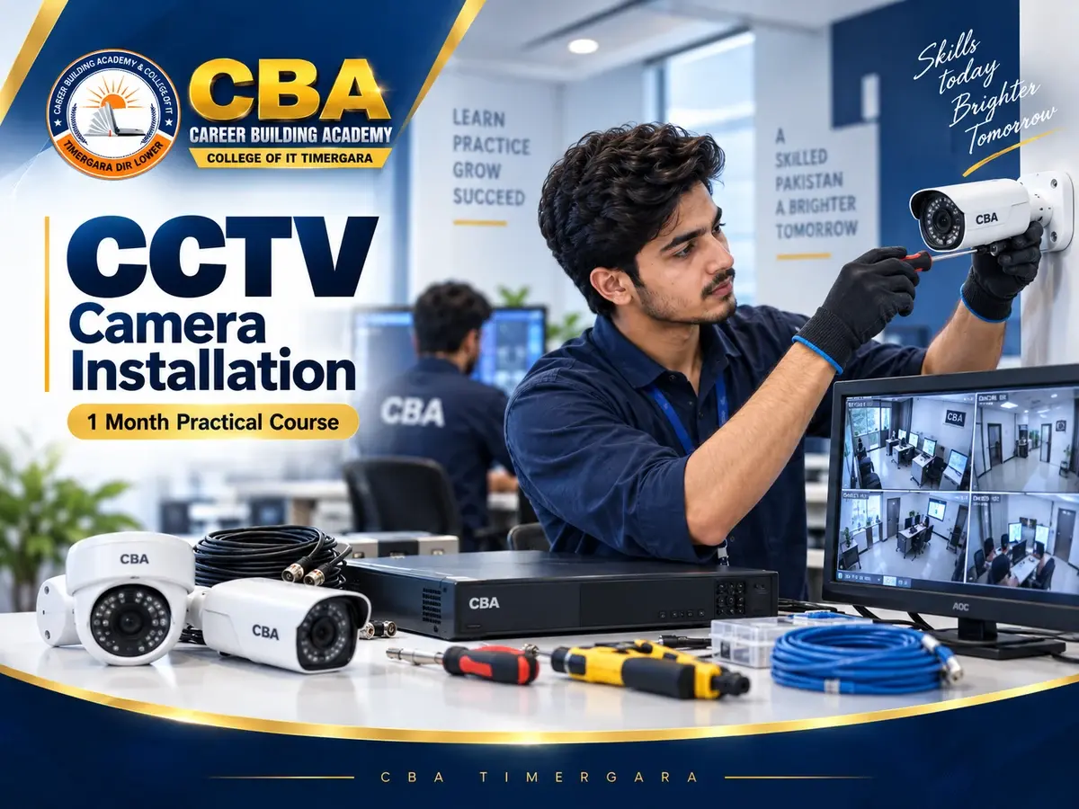 CBA CCTV Camera Installation course artwork